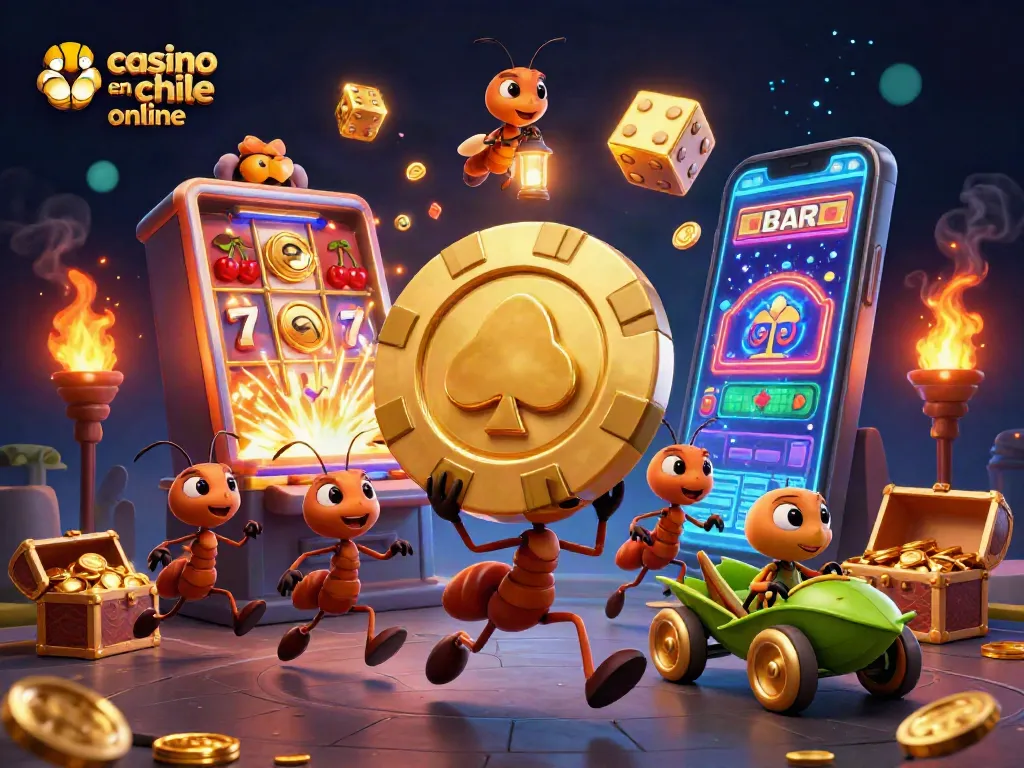 Gana en el casino en chile online con una emocionante aventura de chimpancés en un túnel.