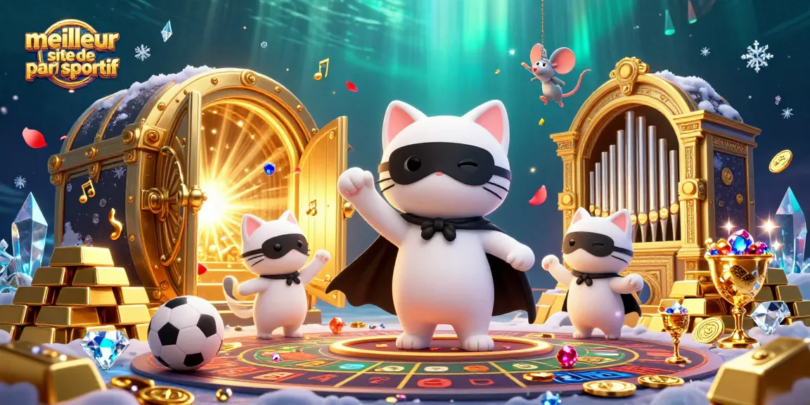 Vivez l'expérience du meilleur site de pari sportif avec une illustration de casino dynamique et remplie d'éléments captivants.