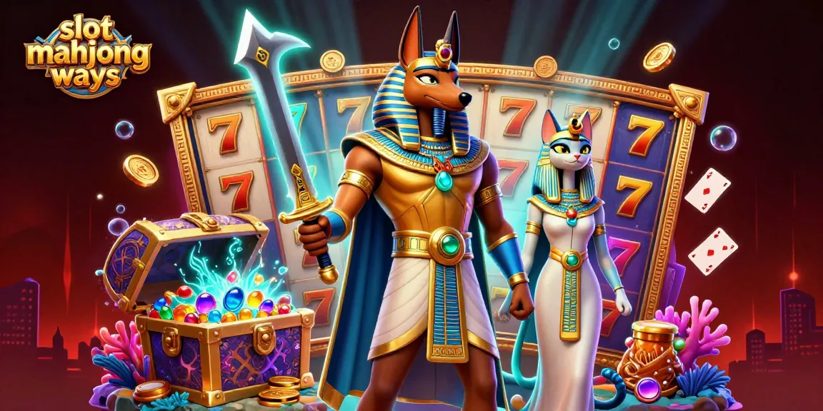 Experience the thrill of slot mahjong ways with vibrant 3D gaming elements and characters immersing players in an engaging adventure.