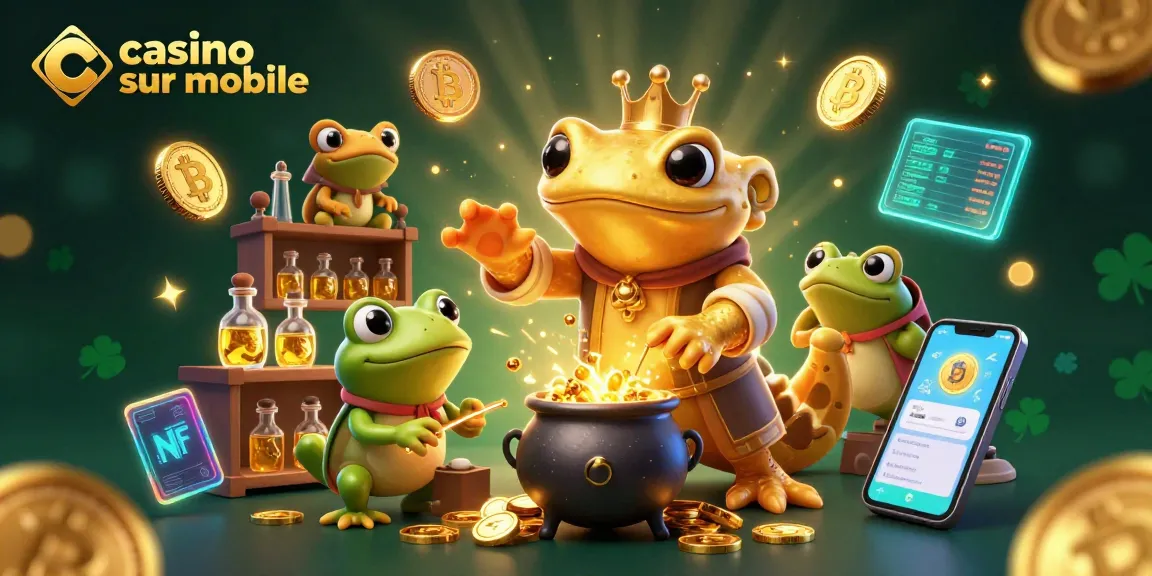 Jouez à casino sur mobile avec une scène captivante de l'alchimiste en or et de ses assistants créant de l'or.