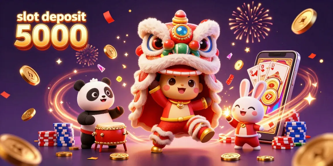 Try your luck with slot deposit 5000 as the festive lion dance brings winning opportunities alive!