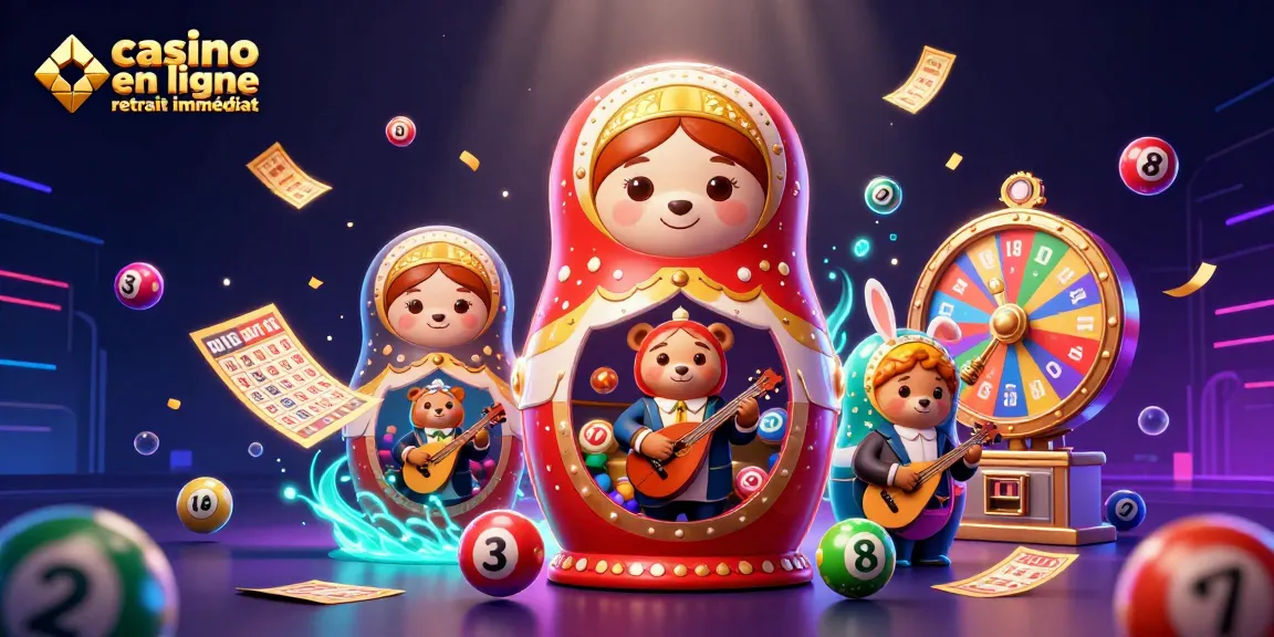Retirer vos gains rapidement et facilement avec casino en ligne retrait immédiat dans un univers de jeux coloré.